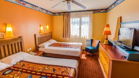 Une chambre de Disney Hotel Santa Fe